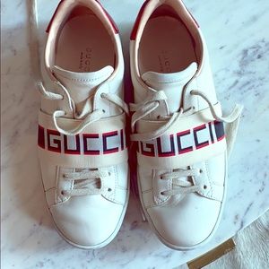 COPY - Gucci Ace Logo Stripe Sneakers